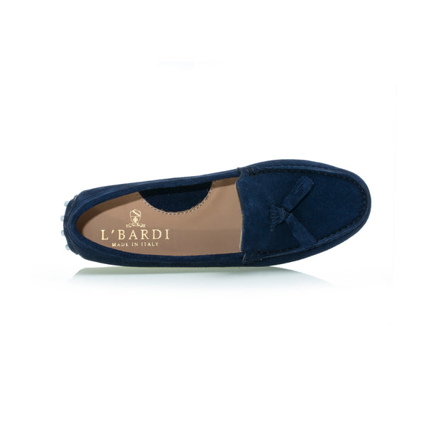 Carvela blue top suede shoes