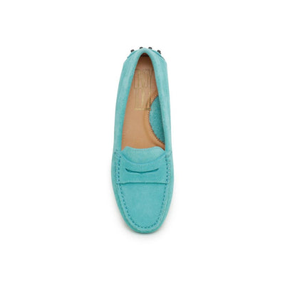 Turquoise Suede