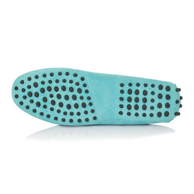 Turquoise Suede