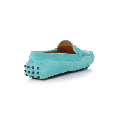 Turquoise Suede
