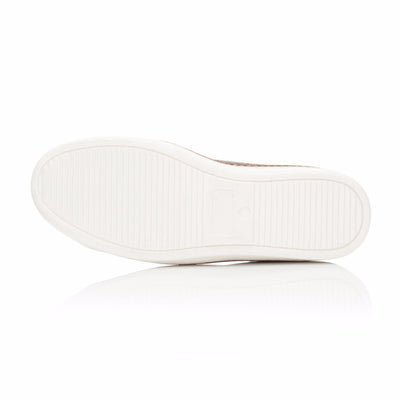 Espresso Hand Woven Leather Sneaker