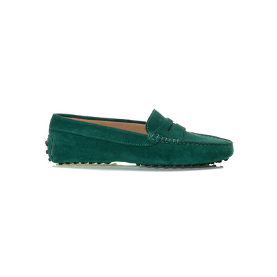 Emerald Green Suede