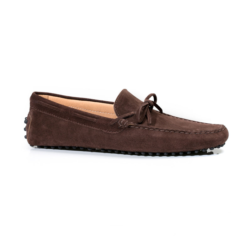 Chocolate Brown Suede – L'bardi