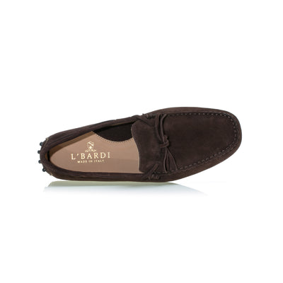 Chocolate Brown Suede