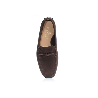 Chocolate Brown Suede