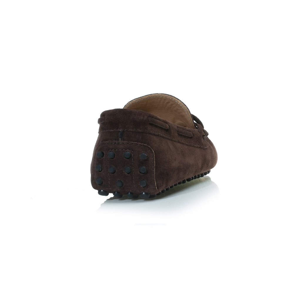 Chocolate Brown Suede