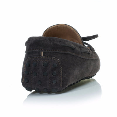 Gunmetal Grey Suede