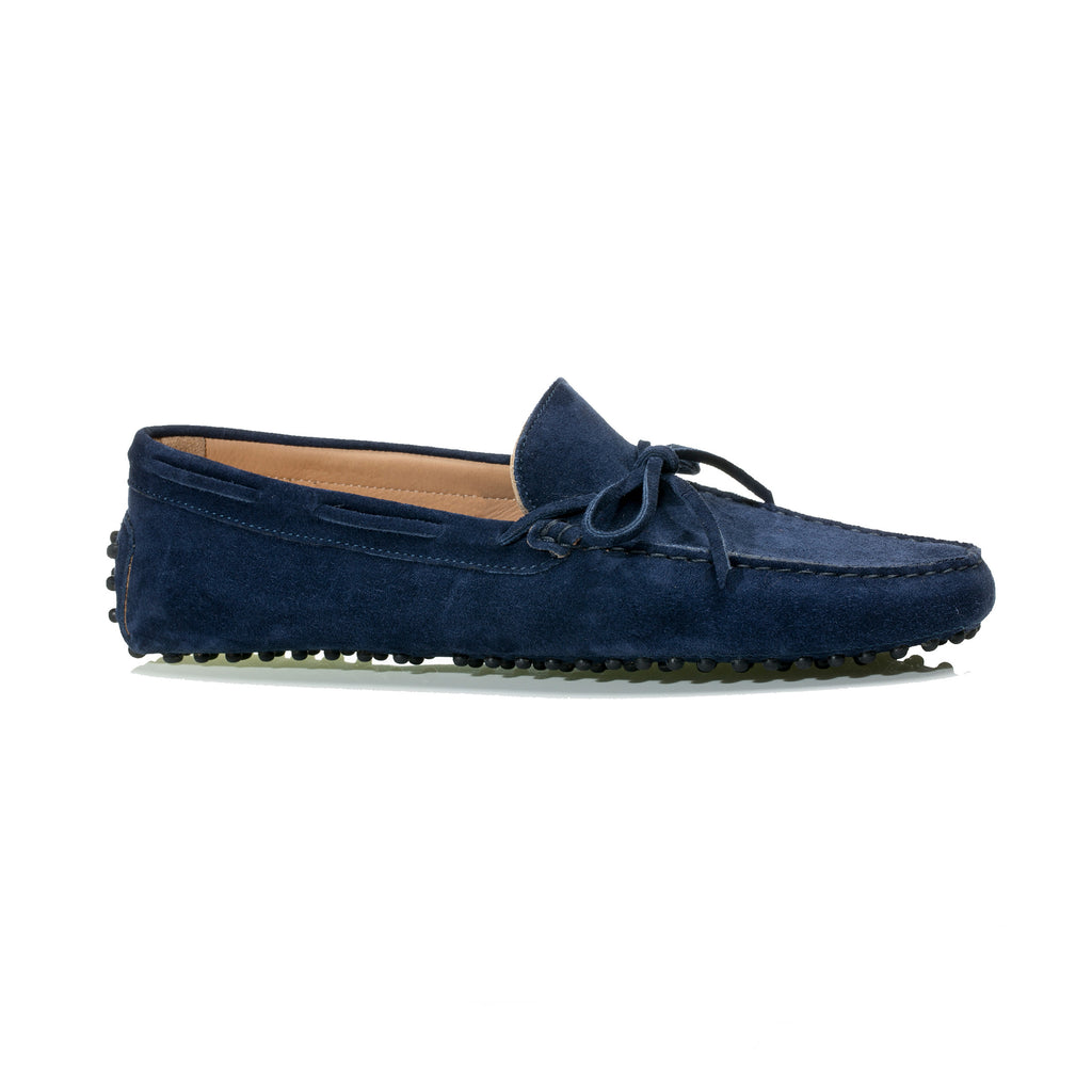 Navy Suede