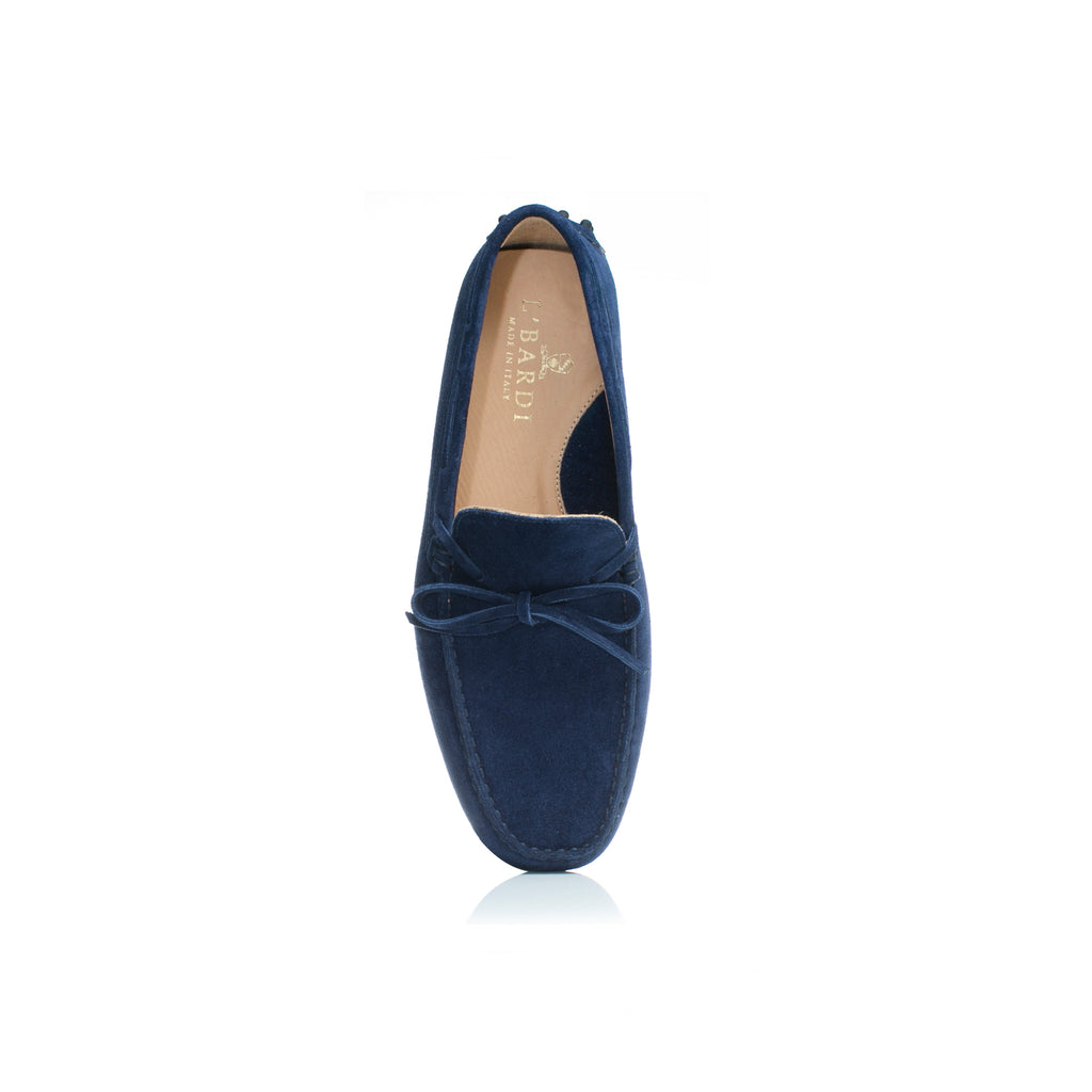 Navy Suede
