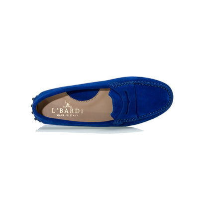 Lapis Blue Suede