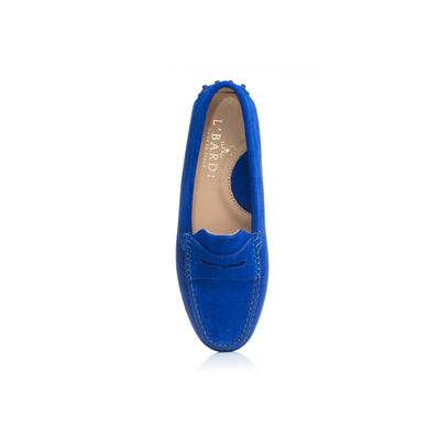 Lapis Blue Suede